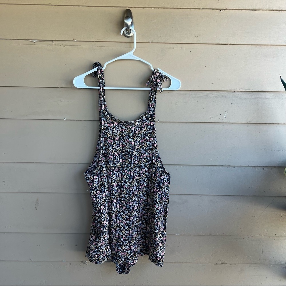 Vine and Valley Flower Romper - Size L